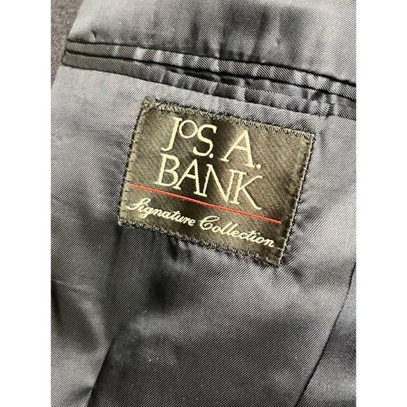 JoS. A. Bank Signature Collection Navy Blue Cashmere Men's Blazer 41 Reg Classic - Picture 7 of 12